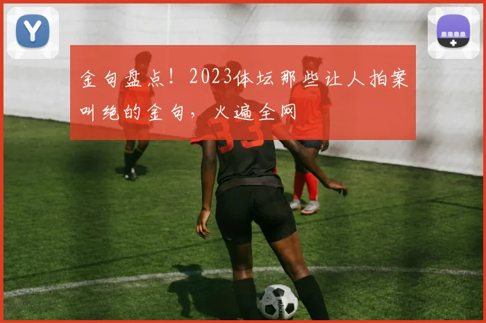 金句盘点！2023体坛那些让人拍案叫绝的金句，火遍全网